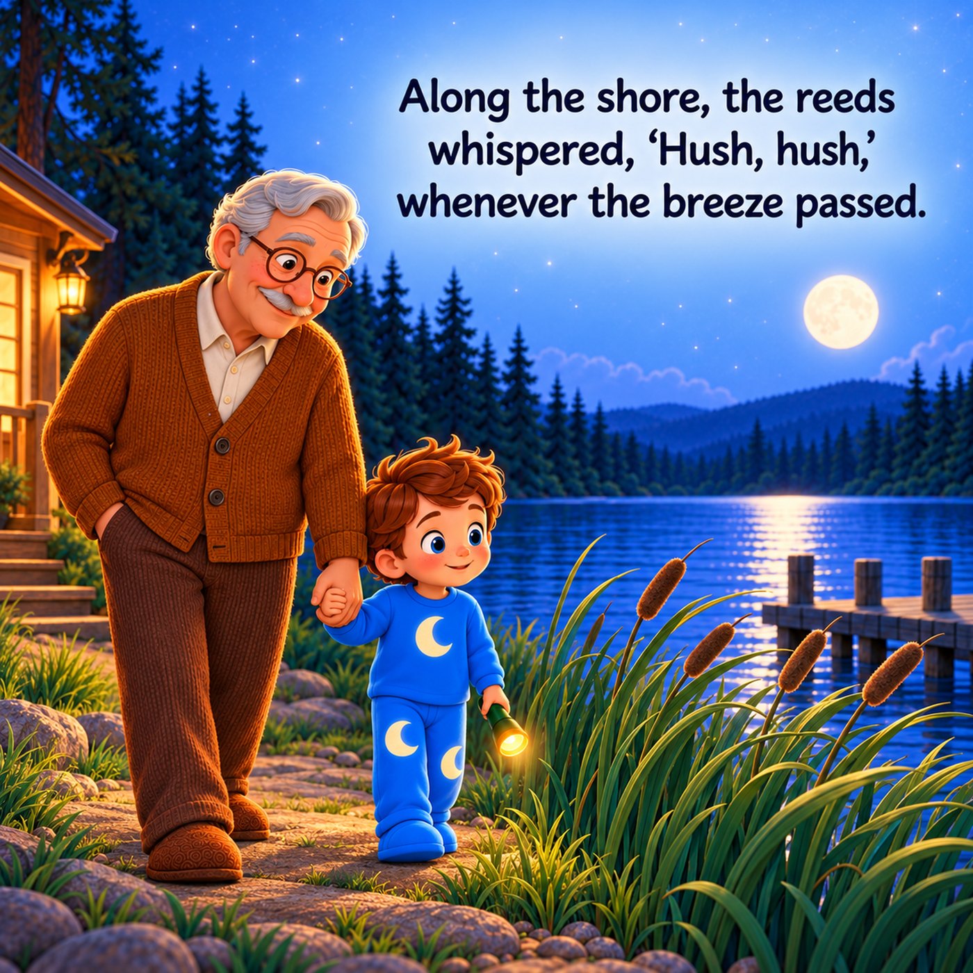 Page 14, Whispering Reeds, full-color edition