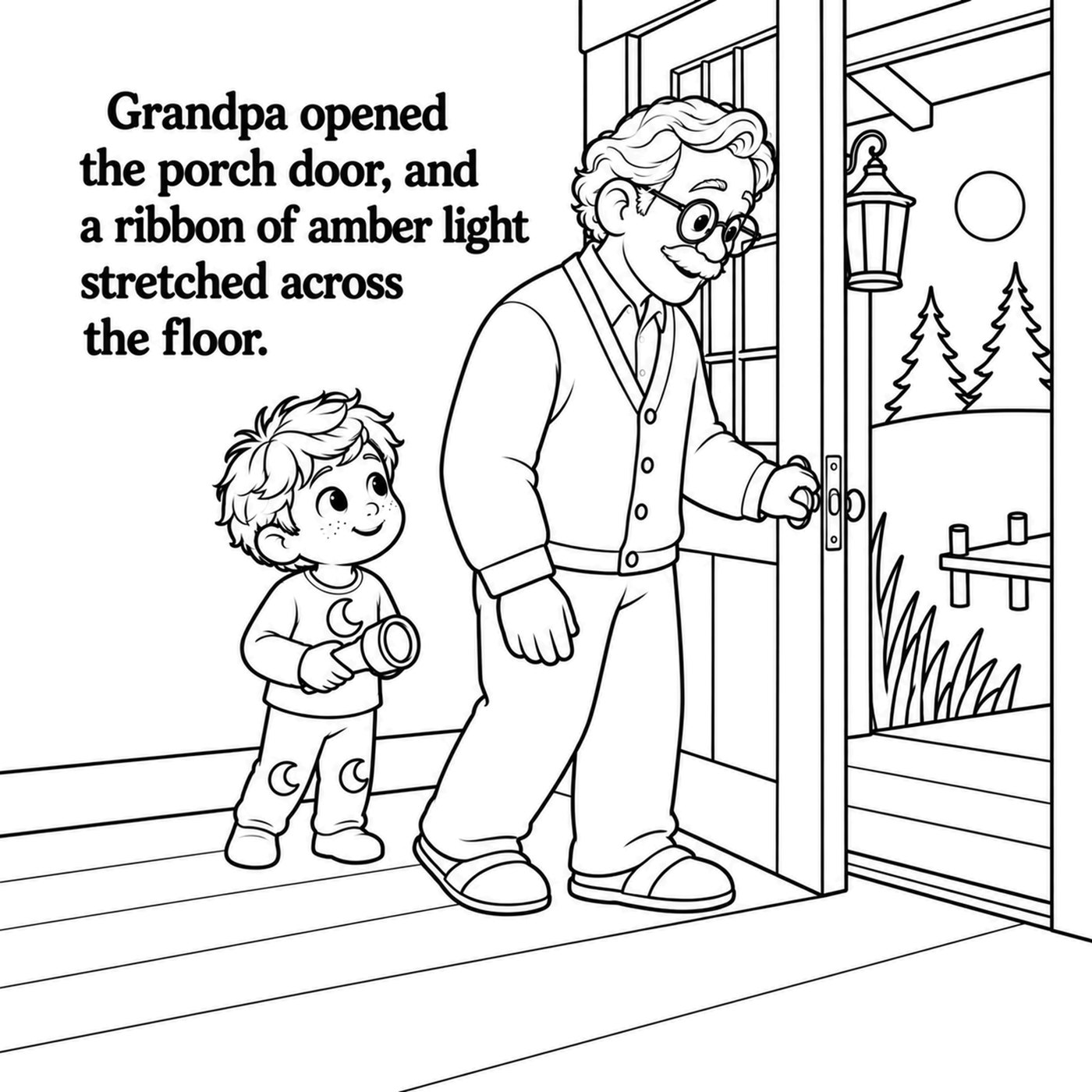 Henry, page 9, coloring edition