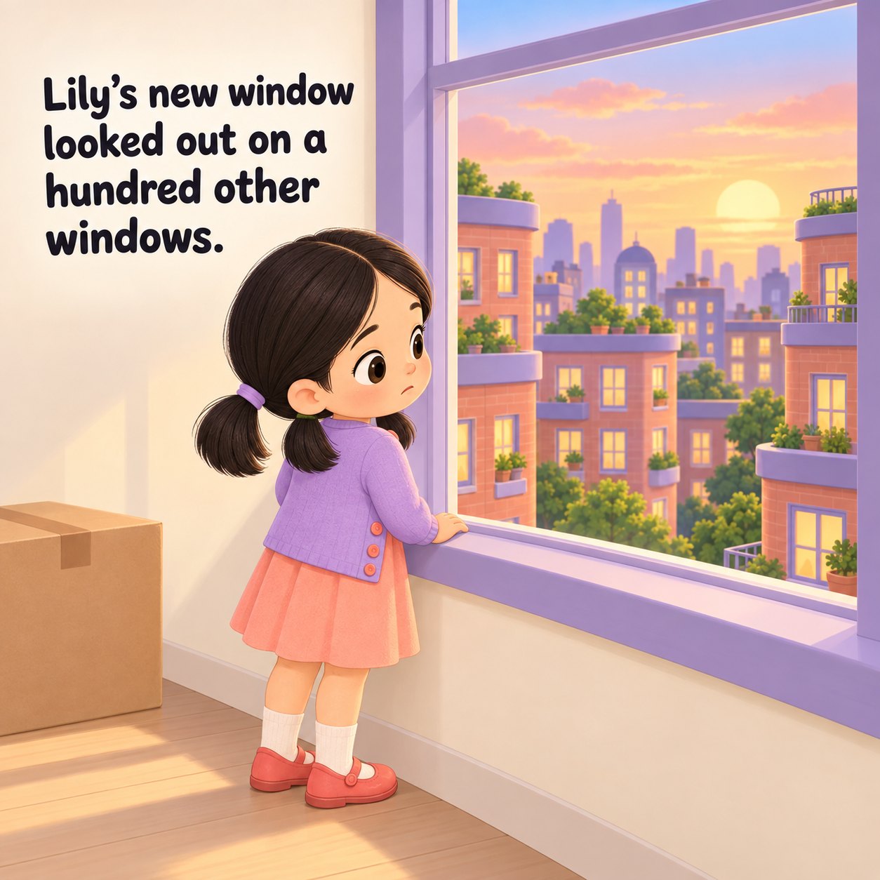 Lily, new window page, full-color edition